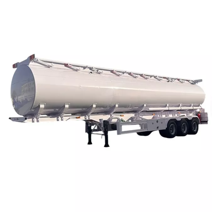 Aluminiumslegering Tank Sættevogn