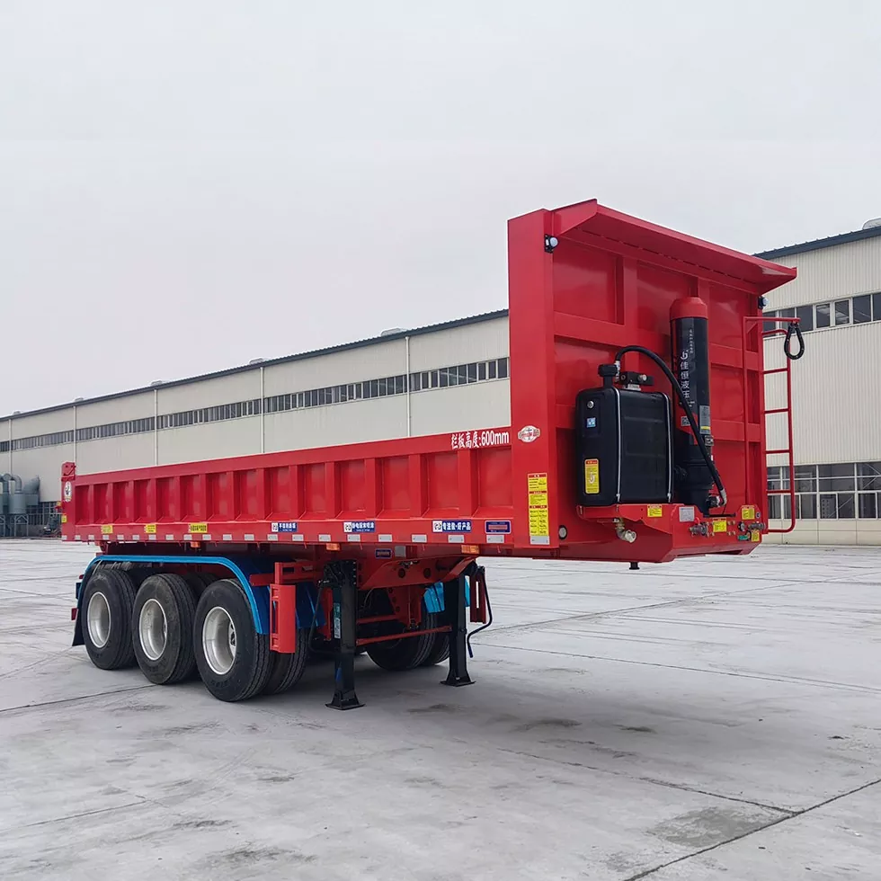 Heavy-Duty Semi-trailer med tippende dumper