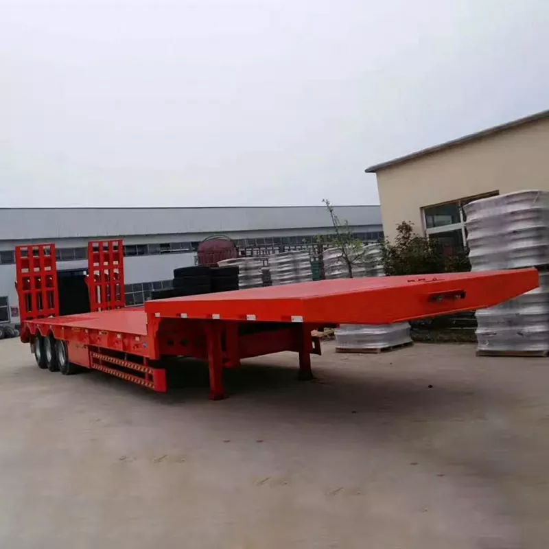 Heavy-Duty forstærket step-Deck Semi-Trailer
