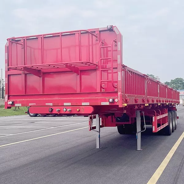 Letvægts Side-Tipping Dump Semi-Trailer