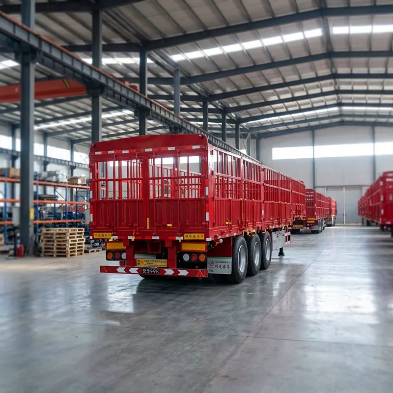 Step-Deck Stake/Hegn Semi-Trailer