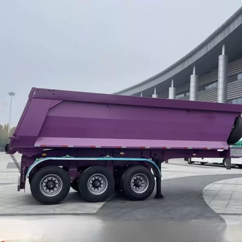 U-Box Sættevogn med tippende dumper