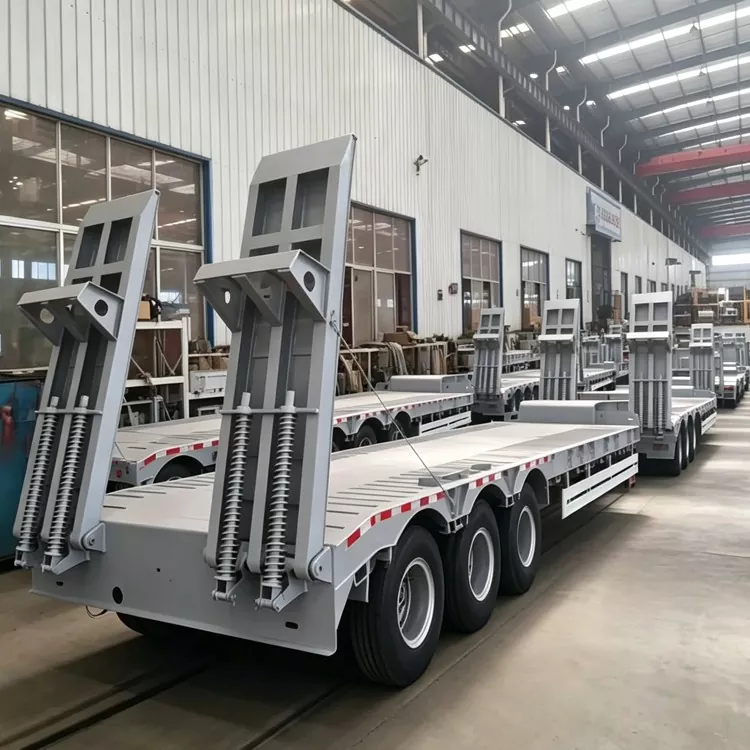 Ultra-Low Drop-Deck Heavy-Haul Semi-Trailer
